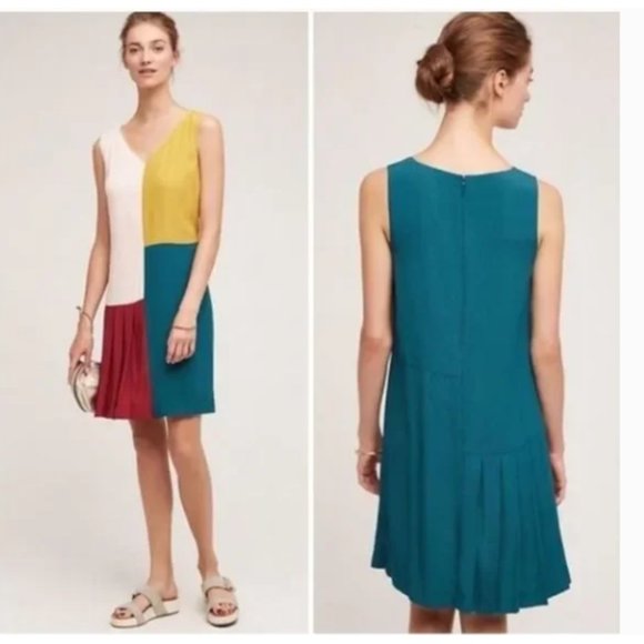 Anthropologie Dresses & Skirts - Anthropologie HD in Paris color block dress (1355)🦋🔮